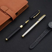 Logo personnalisé business pen low quantité minimale de commande stylos de luxe pour hommes