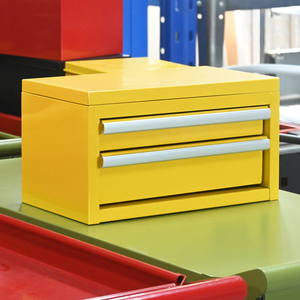 Boîte à outils miniature multi-couleurs en métal, tiroirs, OEM/ODM, indice de protection IP54, pliable, boîte de rangement de bureau tendance pour organiser les outils - Product Image 1