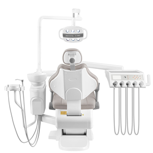 Sedia dentale integrale per unità dentale leggera a LED a vela con pelle sintetica a buon prezzo - Product Image 2