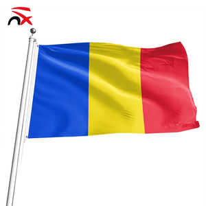 Bandera Nacional de <span class=keywords><strong>Chad</strong></span> al por Mayor, 3x5 Pies, Poliéster, Impresión Digital, Bandera de <span class=keywords><strong>Chad</strong></span> de Alta Calidad - Product Image 1