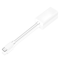 Adaptateur de câble USB-C vers Mini DP, câble convertisseur USB-C vers Mini, prend en charge la résolution 4K pour Macbook Pro ChromeBook Pixel