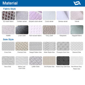 สีขาวสำหรับผู้ชายผู้หญิงวัสดุ <span class=keywords><strong>EVA</strong></span> เนื้อนิ่มพื้นรองเท้าโรงแรมกันลื่นออกแบบโลโก้ได้ตามต้องการ - Product Image 3