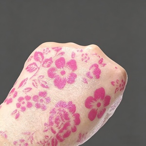 Tessuto per Maschere in Tencel/Seta con Motivo Personalizzato Y324, Materiale in Fibra di Cotone e Seta Naturale per Maschere Facciali per la Cura della Pelle - Product Image 4