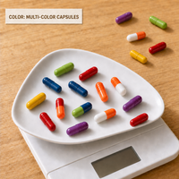 Capsules vides de qualité alimentaire HPMC à base végétale, tailles 000 à 4, sans TiO2, sans EO, performance stable