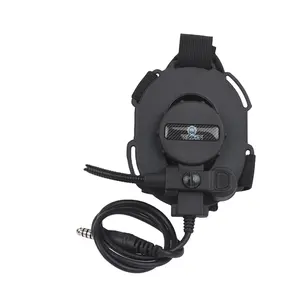 WADSN Tactical Headset EVO III com Brilhante Mic Headphone Para Treinamento Ao Ar Livre WZ069