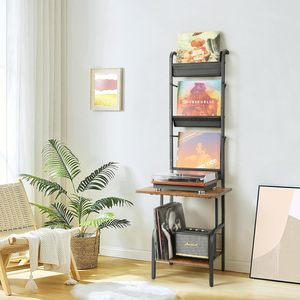 Étagère de présentation en <span class=keywords><strong>vinyle</strong></span>, support pour disques vinyles, support pour <span class=keywords><strong>platine</strong></span>, table pour lecteur de disques vinyles, rangement pour vinyles, support pour lecteur de disques vinyles, organisateur de placard, étagère - Product Image 4