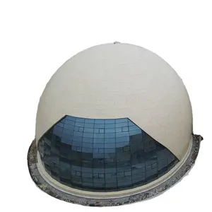 Aluminium Covering Steel Frame Dome Roof Structure