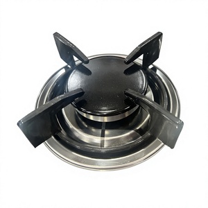 Cuisinière à <span class=keywords><strong>gaz</strong></span> encastrable 3 brûleurs en acier inoxydable pour usage domestique, compatible GPL – Approvisionnement direct usine - Product Image 6