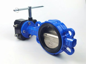 Van bướm thủ công chất lượng cao PN16/pn25 cho phương tiện nhiệt độ cao để sử dụng nhà máy nước nói chung - Product Image 4