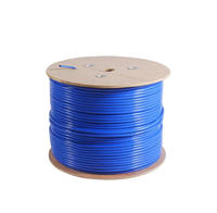 Cable Ethernet SFTP Cat6 de Doble Blindaje de Fábrica Xunfa, Cable de Red Gigabit de 8 Conductores de Cobre Puro con Certificación CE/ROHS