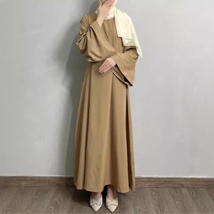 Oriente Medio Dubai <span class=keywords><strong>Turquía</strong></span> Multicolor Tallas grandes Ropa <span class=keywords><strong>de</strong></span> mujer Estilo básico Vestido informal - Product Image 4