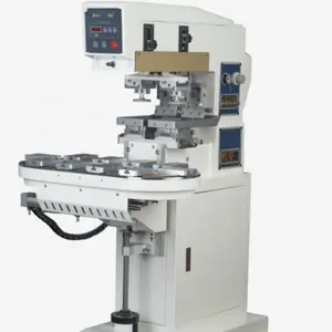 Pneumatic Dual 2 Colors Rotary Transfer Printing Machine