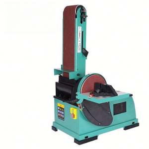 <span class=keywords><strong>Ponceuse</strong></span> à bande électrique multifonctionnelle compacte <span class=keywords><strong>pour</strong></span> le bois et le métal, idéale <span class=keywords><strong>pour</strong></span> les usines de fabrication, état neuf, avec engrenage central - Product Image 3