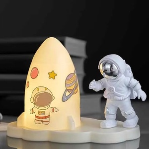 Hot bán Acrylic Phi Hành Gia ánh sáng ban đêm Pin DIY Rocket bảng đèn cho Nhà - Product Image 5