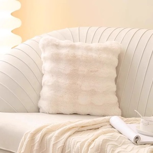 Popular Multicolor decoración del hogar sofá cojín fundas de almohada superventas felpa esponjosa sala de estar fundas de cojines - Product Image 4