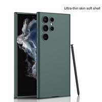 Nouvelle coque antichoc en TPU tendance pour téléphone portable S23 Plus Ultra, design couleur unie, certifiée luxe et affaires