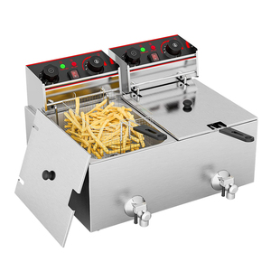 เครื่องทอดไฟฟ้าแบบตั้งโต๊ะสำหรับครัวเรือน ขนาดเล็ก สแตนเลส ใช้งานอัตโนมัติ สำหรับใช้ในบ้าน ขายส่ง - Product Image 1