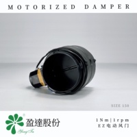 Amortisseur de moteur 1Nm EZ 150mm 24V ON/OFF pour systèmes de climatisation HVAC