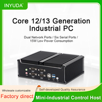 Mini PC Industrial Intel Core I3 4GB 128GB SSD Win10/11 con Soporte para Logotipo OEM, Directo de Fábrica, Enchufe US/CN para Automatización de Oficina