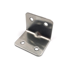 Charnière plate en acier inoxydable zingué pour l'ameublement - Product Image 1