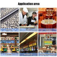 Machine automatique de fabrication d'empanadas et de raviolis, machine à samosas et gyozas de 15 cm, équipement industriel de formage de pâtisseries