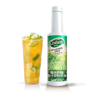 Sirop concentré de jus de citron Czseattle pour boissons et jus de fruits, ingrédient pour bubble tea et milk tea - Product Image 1