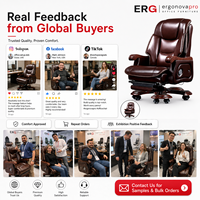 Chaise de bureau ergonomique moderne avec massage, dossier haut inclinable et pivotant, idéale pour les hôtels et les bureaux