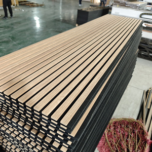 Paneles Acústicos de <span class=keywords><strong>Madera</strong></span> de Roble para Pared, Paneles Acústicos para Techo Interior, Paneles Acústicos Insonorizantes con Diseño Único - Product Image 6