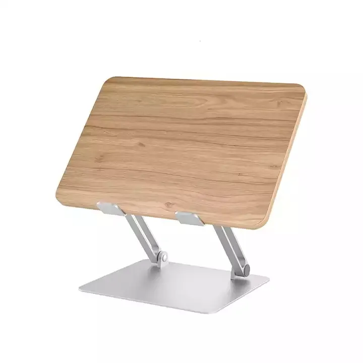 wooden laptop stand adjustable portable laptop holder bracket laptop tablet bracket pc holder ipad macbook stand