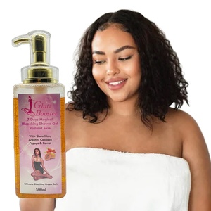 OEM Bio Riche en Papaye et Carotte 7 Jours <span class=keywords><strong>Gel</strong></span> Douche Décolorant Magique Ultra-rafraîchissant Sain Éclaircissant Qualité Crème Bain - Product Image 3