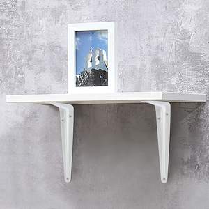 Supports muraux à <span class=keywords><strong>angle</strong></span> droit noirs Sondoly <span class=keywords><strong>pour</strong></span> étagère, supports <span class=keywords><strong>d</strong></span>'étagère muraux à 90 degrés - Product Image 3