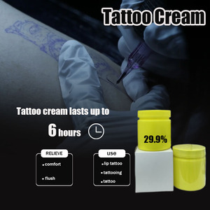ครีมสีขาวสำหรับสักลาย ฟรีทดลองใช้ สูตรพรีเมียม สำหรับแบรนด์ส่วนตัว วีแกน สำหรับสตูดิโอแต่งหน้าถาวร ผสมสีริมฝีปาก 500 กรัม - Product Image 2
