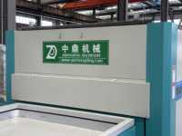 Machine de stratification avancée de membrane de presse de vide d'appareil de travail du bois pour les portes faites sur commande de fantaisie