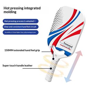 Venta Directa <span class=keywords><strong>de</strong></span> Fábrica: Raqueta <span class=keywords><strong>de</strong></span> Pickleball con Patrón <span class=keywords><strong>de</strong></span> Dragón, 210g, Fibra <span class=keywords><strong>de</strong></span> Carbono, Venta Caliente Transfronteriza, Acabado Esmerilado Prensado en Caliente - Product Image 3