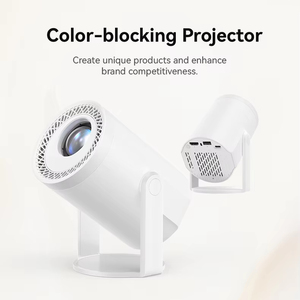 Nouveau prix TURN1 <span class=keywords><strong>Mini</strong></span> projecteur portable Android 14 intelligent Full HD 200 lumens avec haut-parleur intégré pour home cinéma - Product Image 1