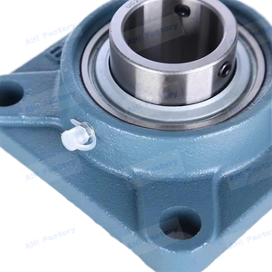 주철 방수 그리스 윤활 F208 4볼트 플랜지 내부 구형 UELF208DI 필로우 블록 베어링 P5 정밀도 250C - Product Image 3