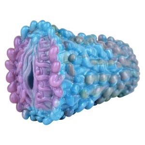 Copa de Masturbación Masculina GEEBA Anemone, Estimulador de Pene de Silicona Suave, Vagina Realista, Masajeador de Próstata, Juguete Sexual para Adultos - Product Image 1