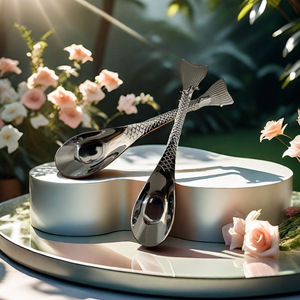 Creative Fish <b>Spoon</b> Thickened Stainless Steel Adult <b>Soup</b> <b>Spoon</b> Western Dinner <b>Spoon</b> Cute Party Use - Product Image 1