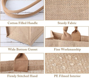 Fourre-tout réutilisable en <span class=keywords><strong>jute</strong></span> du marché français Sacs d'épicerie en <span class=keywords><strong>toile</strong></span> <span class=keywords><strong>de</strong></span> <span class=keywords><strong>jute</strong></span> Sacs fourre-tout en <span class=keywords><strong>toile</strong></span> <span class=keywords><strong>de</strong></span> <span class=keywords><strong>jute</strong></span> Sac à provisions réutilisable en <span class=keywords><strong>jute</strong></span> avec poignée en similicuir - Product Image 2