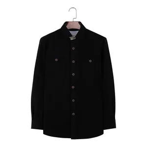 Men's Shirts Men 100% Cotton Long Sleeve Casual Winter Jacket For Men Comfortable Shirt Autumn New Arrival Thick Co