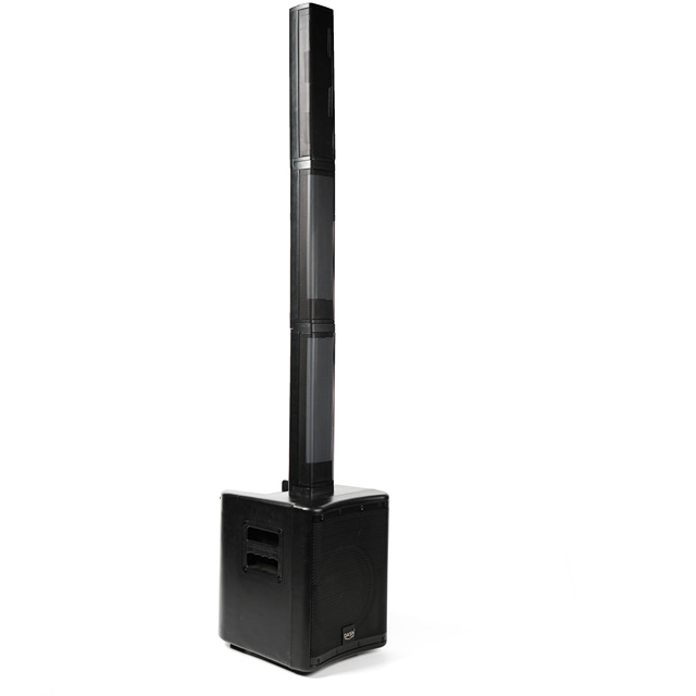 DASN B08-LED15 Unique New Modular Design 300W Class-D Powered Speaker PA System Active Column LED Light Speaker