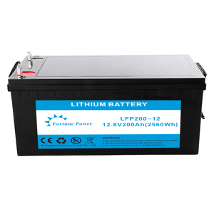 Fortune Power LFP200-12 12V 200Ah Lithium Battery 5-Year Warranty 6000-Cycle <b>Solar</b> & Hybrid Compatible - Product Image 4