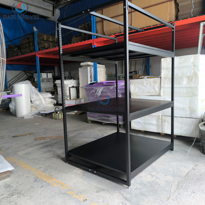 Estante de Exhibición para Supermercado de Acero Laminado en Frío de Alta Resistencia, Estante de Venta al por Menor Ajustable de Múltiples Niveles para Tienda de Especias - Product Image 4
