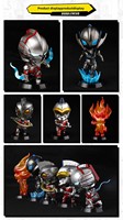 Boneka Kepala Goyang PVC Figurine Koleksi Gaya Q Ornamen Meja Mainan Hadiah Tersedia Stok Custom OEM Pabrik Grosir