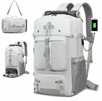 Le nouveau sac à dos de grande capacité pour les voyages en plein air des hommes peut être étendu. C'est un grand sac à bagages 56-75liter pour voyager
