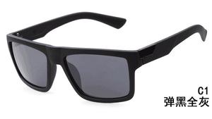 רטרו כיכר משקפי שמש גברים נשים מותג מעצב רעיוני ציפוי משקפי שמש מרובעות זכר UV400 - Product Image 3