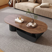 Table basse en bois massif de style vintage, style rétro, luxe simple, salon, nouvelle table à thé haut de gamme, style chinois