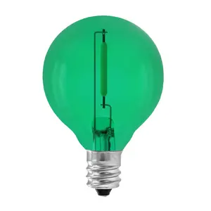 プロフェッショナル卸売ソーラーG40カラー装飾電球フェスティバル装飾カラー電球