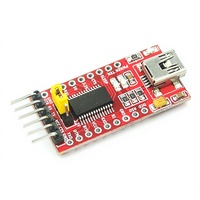 Adaptador USB a TTL con Módulo FT232RL Dedicado, Cable de Descarga con Interfaz Mini, Compatible con 33V y 5V, China