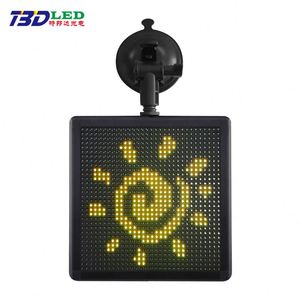 P4แอพแสดงผลรถยนต์32*32จุดโปรแกรมได้หน้าต่างด้านหลังจอแสดงผลแบบโต้ตอบ - Product Image 5